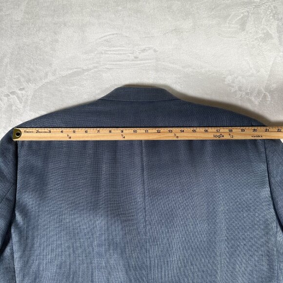 Lauren Ralph Lauren Blazer Men Size 50L Gray Two Button Jacket Macys Mens Store - Picture 5 of 12